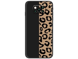 Capa De Silicone Tpu Para Xiaomi Poco X3 Nfc Leopardo Panoona