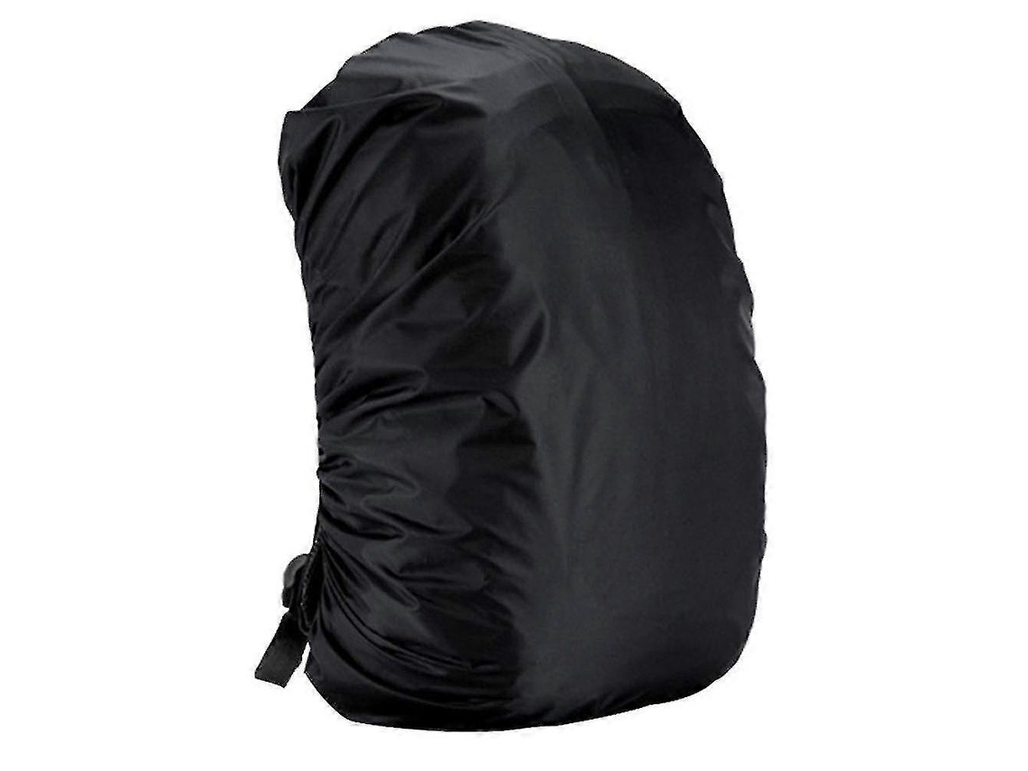 Mochila impermeável Slowmoose com capa de chuva, camuflada, para acampamento ao ar livre, caminhadas e escaladas, preta