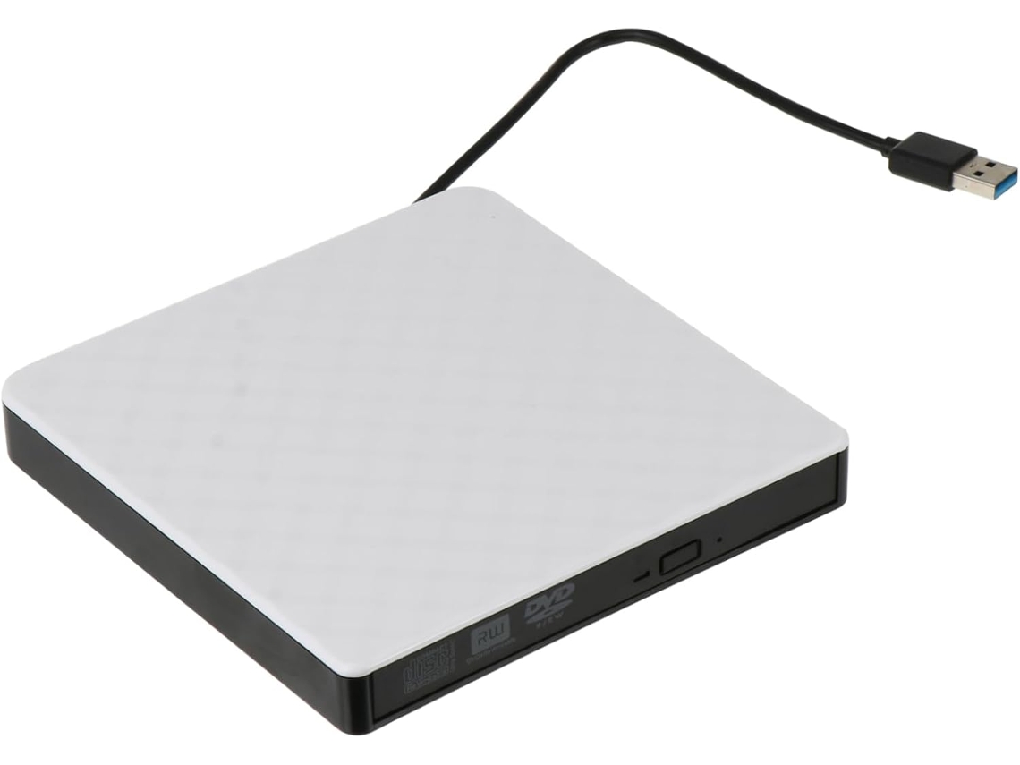 Gravador De Dvd Externo Para Computadores Desktop, Laptops E Tvs.