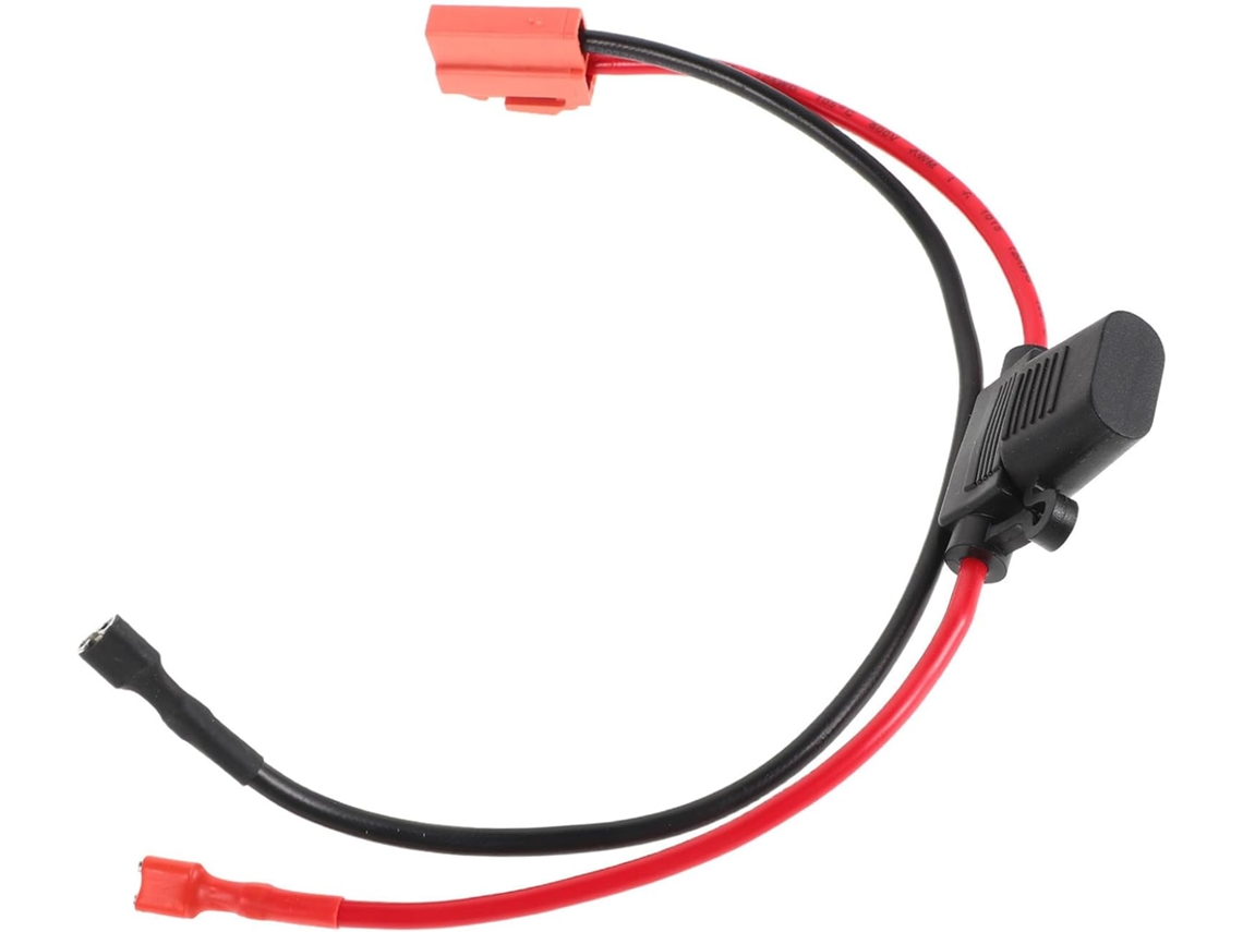 Cabo De Bateria De Plástico Com Conector De Conexão Rápida De 12v