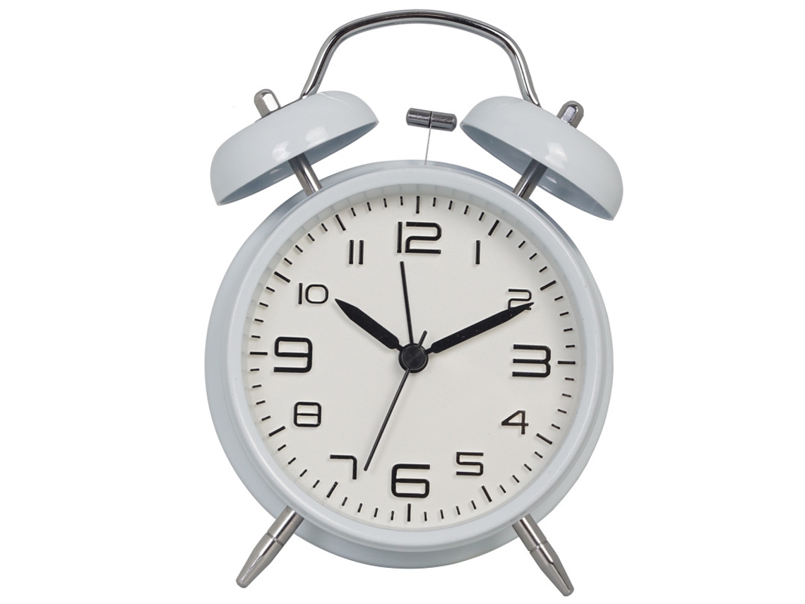 Despertador potente Brilvibera (branco)