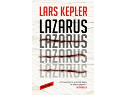 Livro Lazarus de Lars Kepler (Espanhol)
