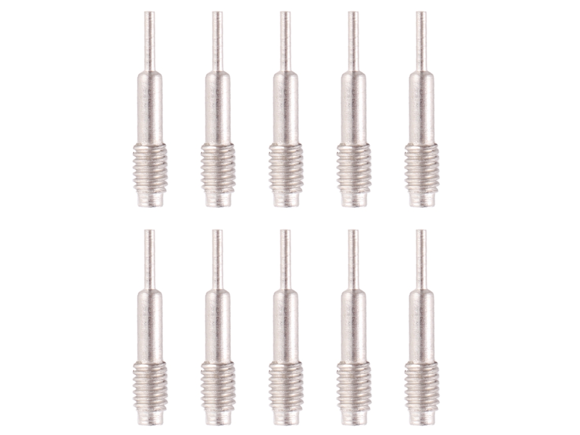 10pcs Ajustador De Pulseira De Relógio Ferramenta Remoção Pino Link Prata