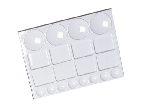 Palete Xxl Retangular Em Plástico 32 X 24,5 Cm Oz International