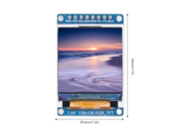 Módulo Display Lcd Tft 1.44 Polegada St7735 Ips 128x128