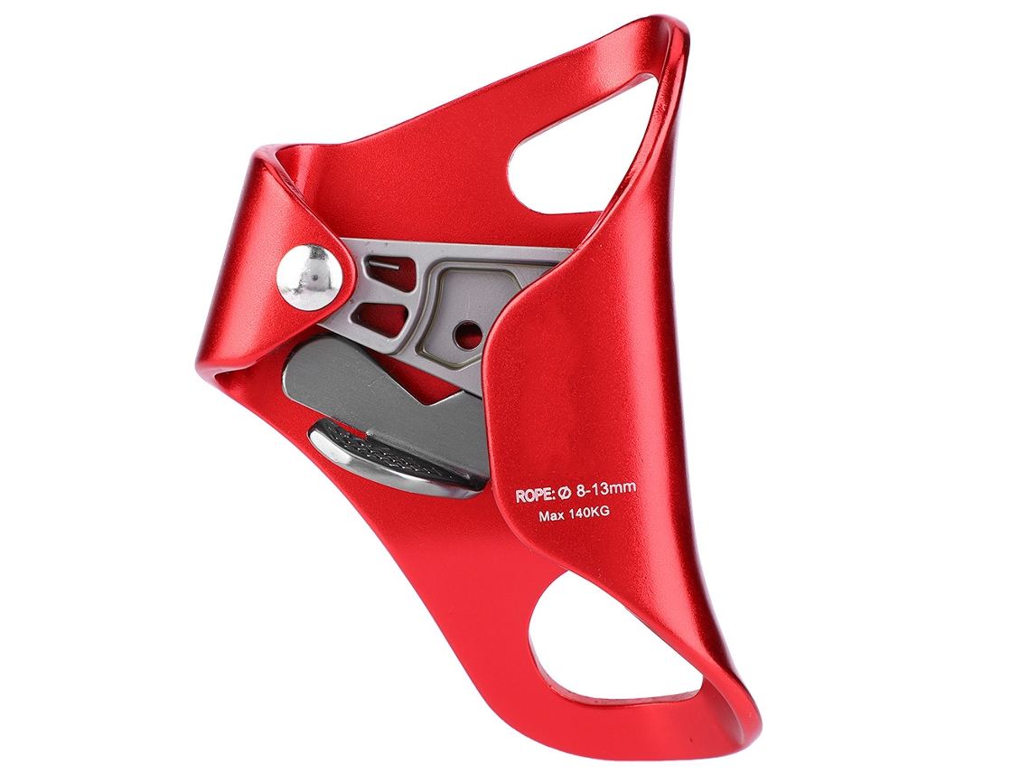 Aparato de Escalada Peitoral para Corda 8 13mm Vermelho