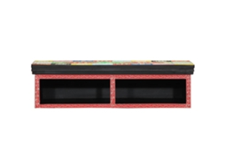 Vidaxl Gabinete Para Tv Multicolor 80 X 30 X 22 Cm