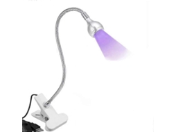 Lâmpada Led Uv Para Unhas Mini Lâmpada Led Para Unhas Em Gel X Com Clipe De Fixação E Luz Led Giratória Jn Ly Ebike