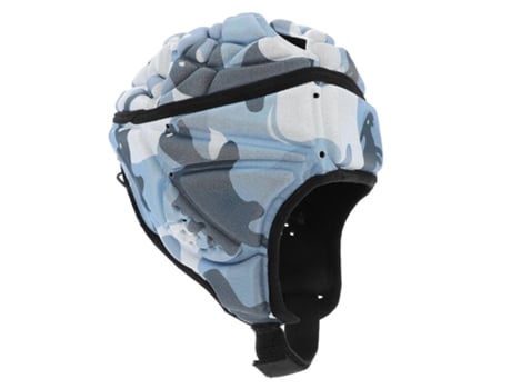 Protetor de cabeça ajustável para goleiro protetor de cabeça esportivo capacete de futebol capacete trisoinb