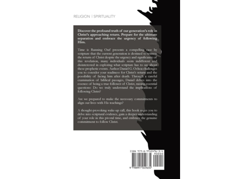 Livro Time is Running Out! Am I Really in Good Standing with God? de Daniel G Ochoa (Inglês)