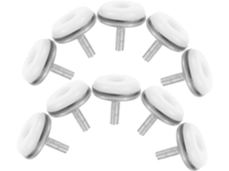Conjunto De 10 Pés Niveladores Ajustáveis Para Móveis, Mesas, Camas, Cadeiras, Armários E Vitrines