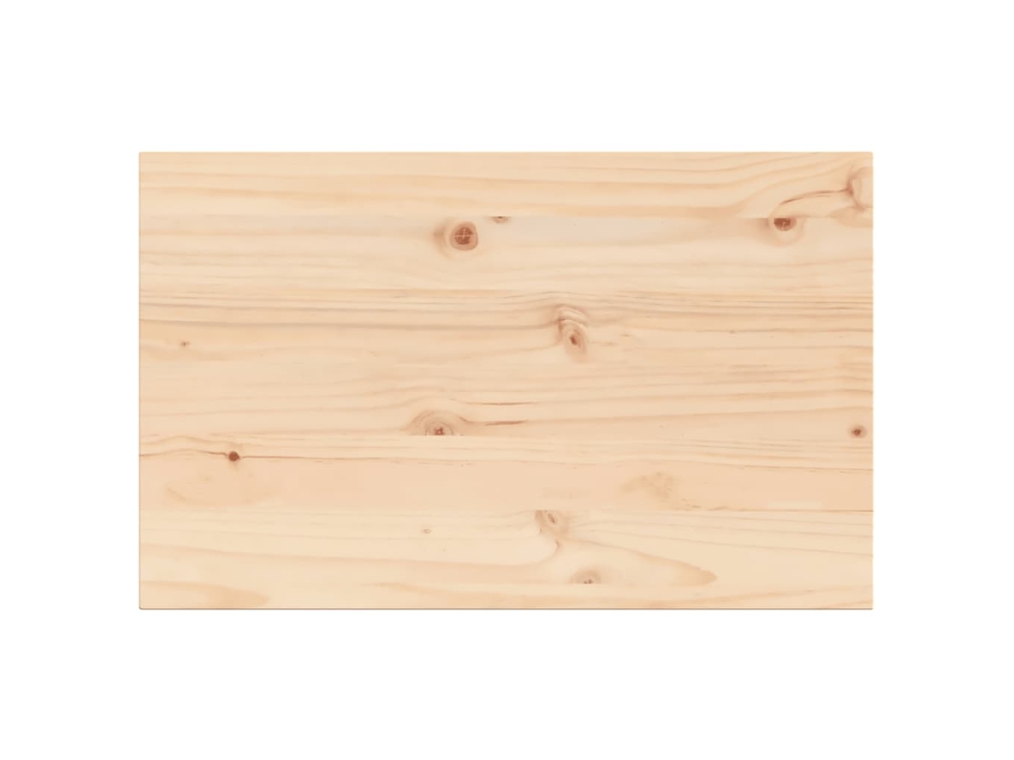 Table Top, Table Tops Vidaxl Marrom Madeira De Pinho (80 X 50 X 1,7 Cm)