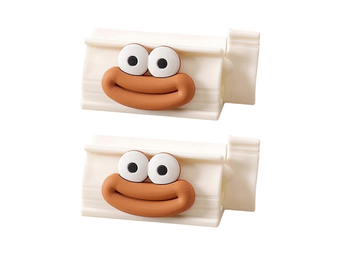 Conjunto De 2 Espremedores De Pasta De Dente, Multicolorido, Fácil E Eficiente3