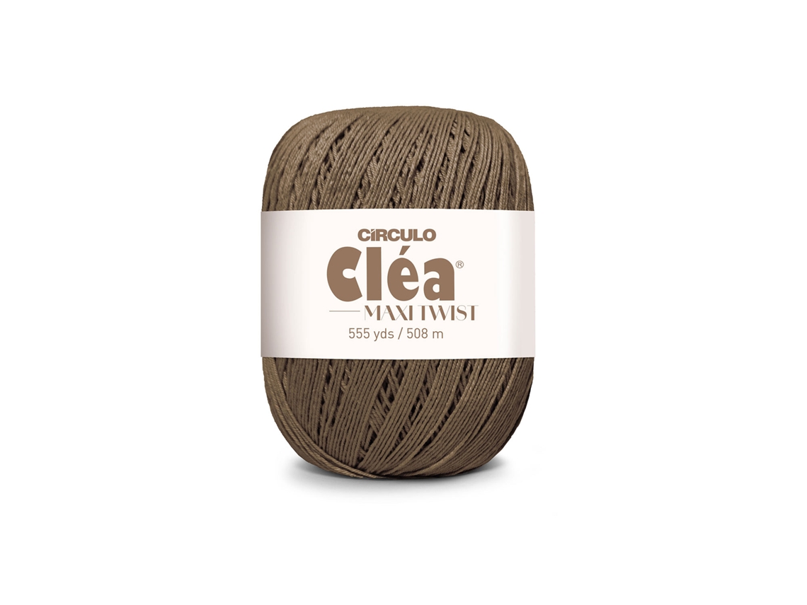 Fio De Crochet Circulo Clea Duplo 150g Terra Molhada 7270