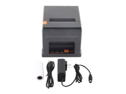 Impressora Térmica Portátil 80mm Usb 300mm/s Para Pos Win Plug Us