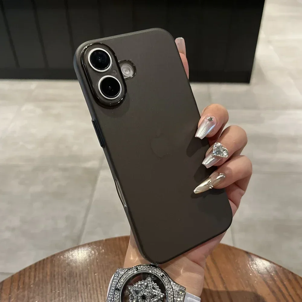 Capa Ultrafina Para Celular (iphone 12 Pro Max Preto), Fosca, Transparente E Resistente A Impactos.