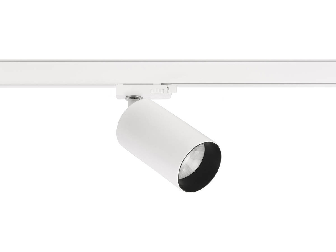 Ledsc4 Atom - Foco 75x10x183mm, Alumínio, Cor Branco, 2700k