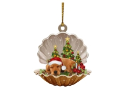 Ornamento de Natal para Cães Acrílico LAXISCREED