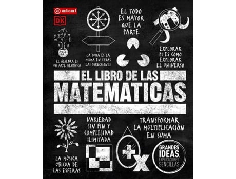 Livro El Libro De Las Matemáticas de AaVv (Espanhol)