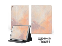 Capa Para Ipad Air3/pro 10,5 Com Textura De Mármore, Compartimento Para Caneta E Livro Para Colorir Desenhos