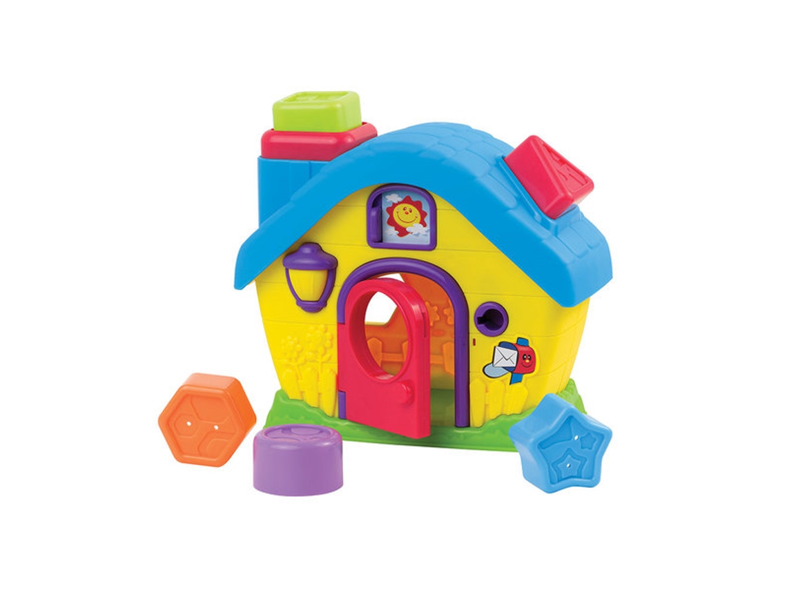 Casa Divertida HAPPY KID com Formas e Cores