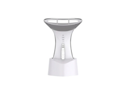 Ferramenta Para Pescoço E Rosto Com Led De 5 Cores Para Cuidados Com A Pele Branco E Prata