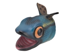 Mali fantoche de Mão de Peixe Vinil Macio Lifelike Flexível Interativo Brinquedo Animal Marinho 3+ Anos