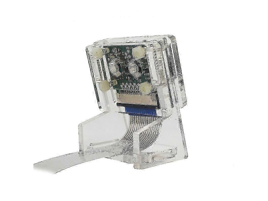 Suporte de Acrílico Transparente para Mini Câmera Ov5647, Compatível com Até 3 Câmeras. TAISHENGDA