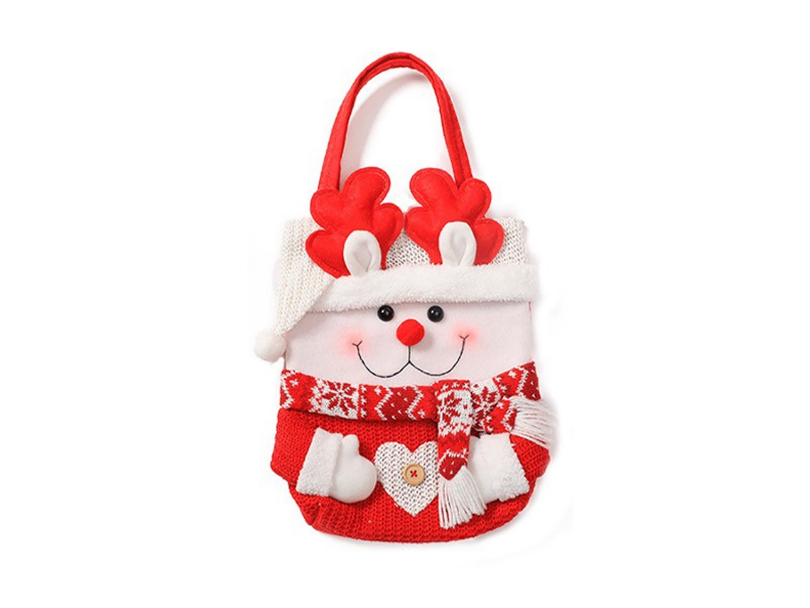 Laxiscreed C-d95 Elk Tote Bag Sacola De Natal E Presente De Ano Novo
