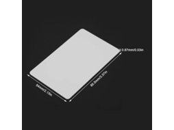 10 Peças De Cartão Inteligente Sem Contato Nfc S50 Ic 13.56mhz Rfid Legível E Gravável
