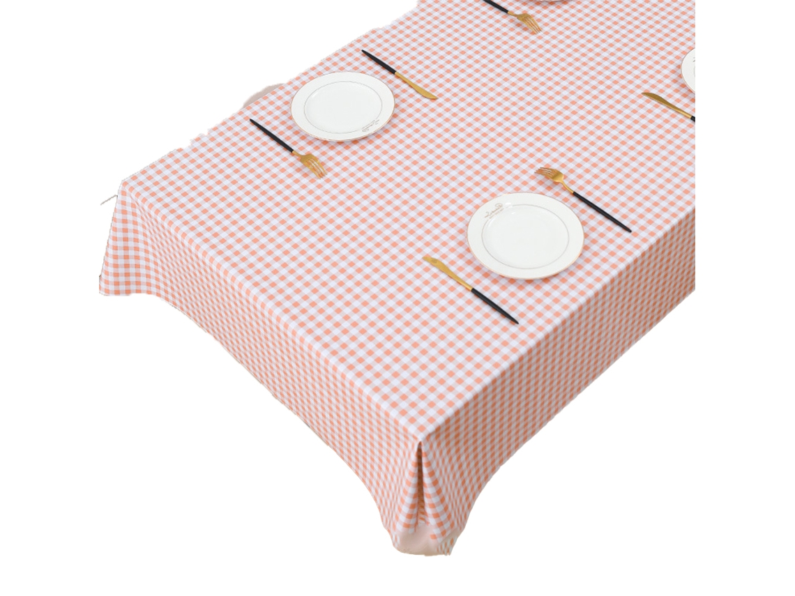 Toalha de Mesa de Pvc À Prova D'Água À Prova de Óleo e À Prova de Respingos para Mesa de Jantar Estilo 1 90 * 150 Cm
