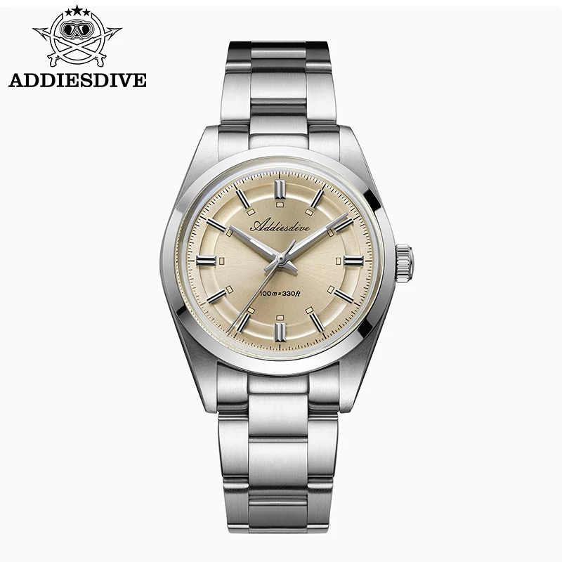 Relógio Feminino De Luxo (dourado) De 36 Mm, Luminoso E Resistente À Água Até 10 Bar.