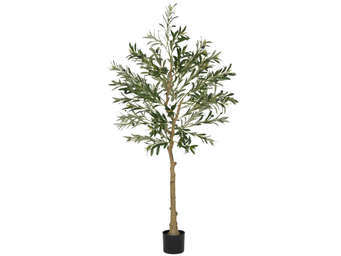 Oliveira Artificial De 150 Cm, Planta Artificial Para Interiores, Decoração De Planta Artificial Para Casa, Escritório, Sala De Estar E Quarto.
