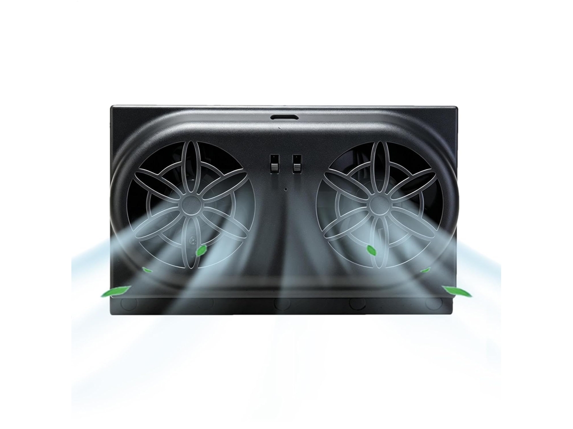 Ventilador Soprador De Exaustão Automotivo Com Energia Solar