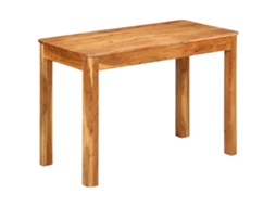 Vidaxl Mesa De Jantar 110x55x76 Cm Madeira De Acácia Maciça