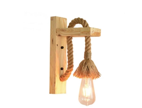 Luz De Parede Com Desenho Vintage Lâmpada Não Incluída ZMING
