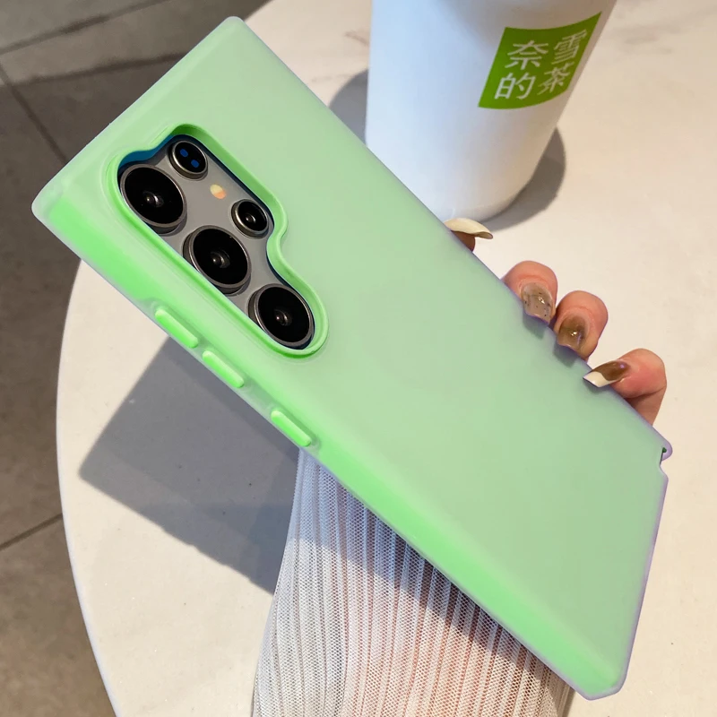 (verde A25 5g) Capa Protetora 2 Em 1 À Prova De Choque Da Samsung