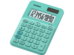 Tela verde da calculadora da área de trabalho da calculadora CASIO Ms-7Uc