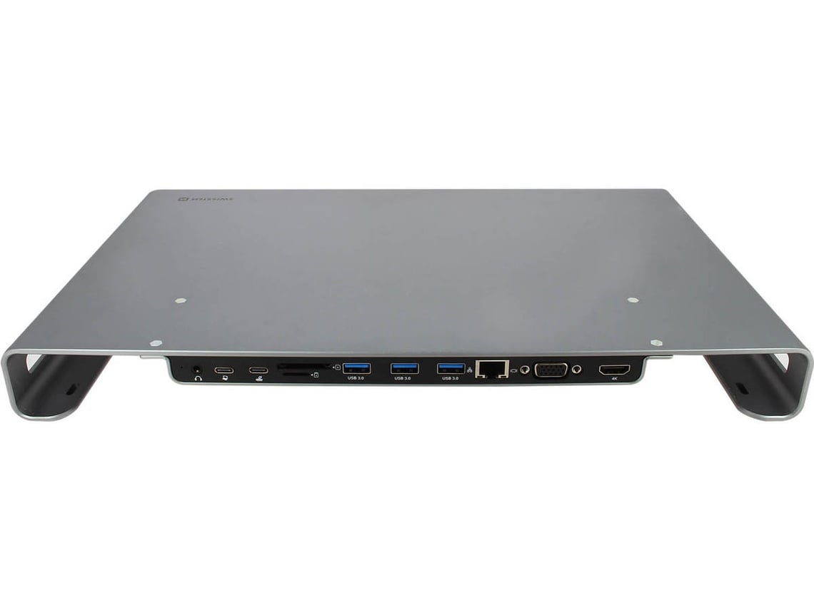 Hub SWISSTEN 44040104 (USB-C - Prateado)