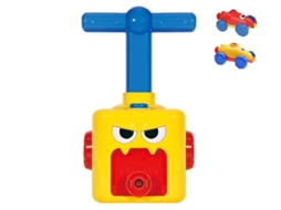 Conjunto Brinquedo Lançador Balões Carro Elétrico Aerodinâmico Festa Educação Pré Escola