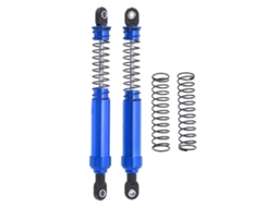 Amortecedor de Óleo para Carro RC 115mm Alumínio CNC Resistente à Água para Scx10 1/10 Carro RC Azul S/MARCA