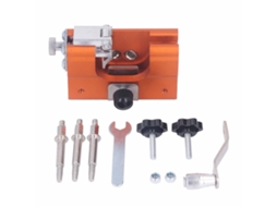 Kit De Afiador Manual Para Motosserras Com 3 Cabeças De Lixamento Jig Portátil Ferramenta Afiadora De Cadeia Para A Maioria Das Motosserras
