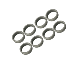 Protetor Para Rodas De Mala, Em Silicone E Abs, Redução De Ruído, Antiderrapante, Proteção Contra Desgaste E Impactos Em Viagem