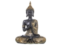 Figura de Buda dourada e marrom