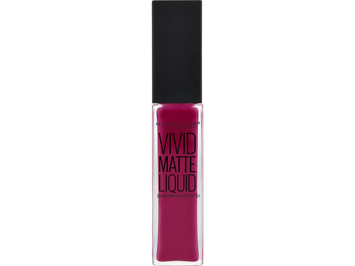 Batom MAYBELLINE Color Sensational Vivid Matte Liquid - 40 Berry Boost - Matte Lipstick