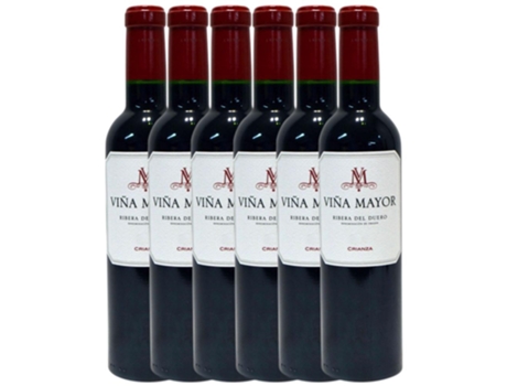 Vinho VIÑA MAYOR Viña Mayor Tempranillo Ribera Del Duero Crianza (0.37 L - 6 unidades)