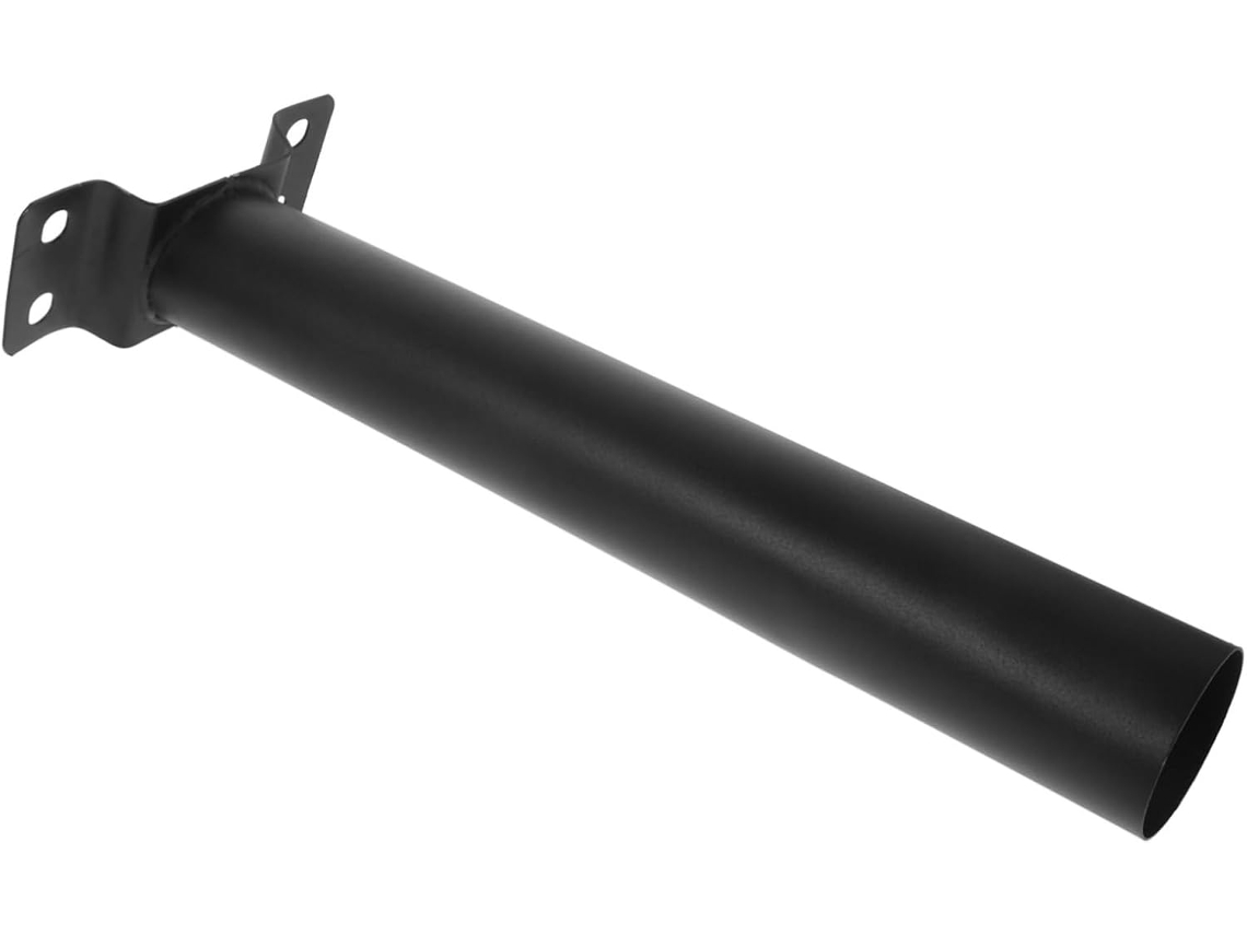 Braço De Suporte Para Poste De Iluminação Solar, Tubo De 40 Cm E 58 Mm, Metal Preto, Acessório.