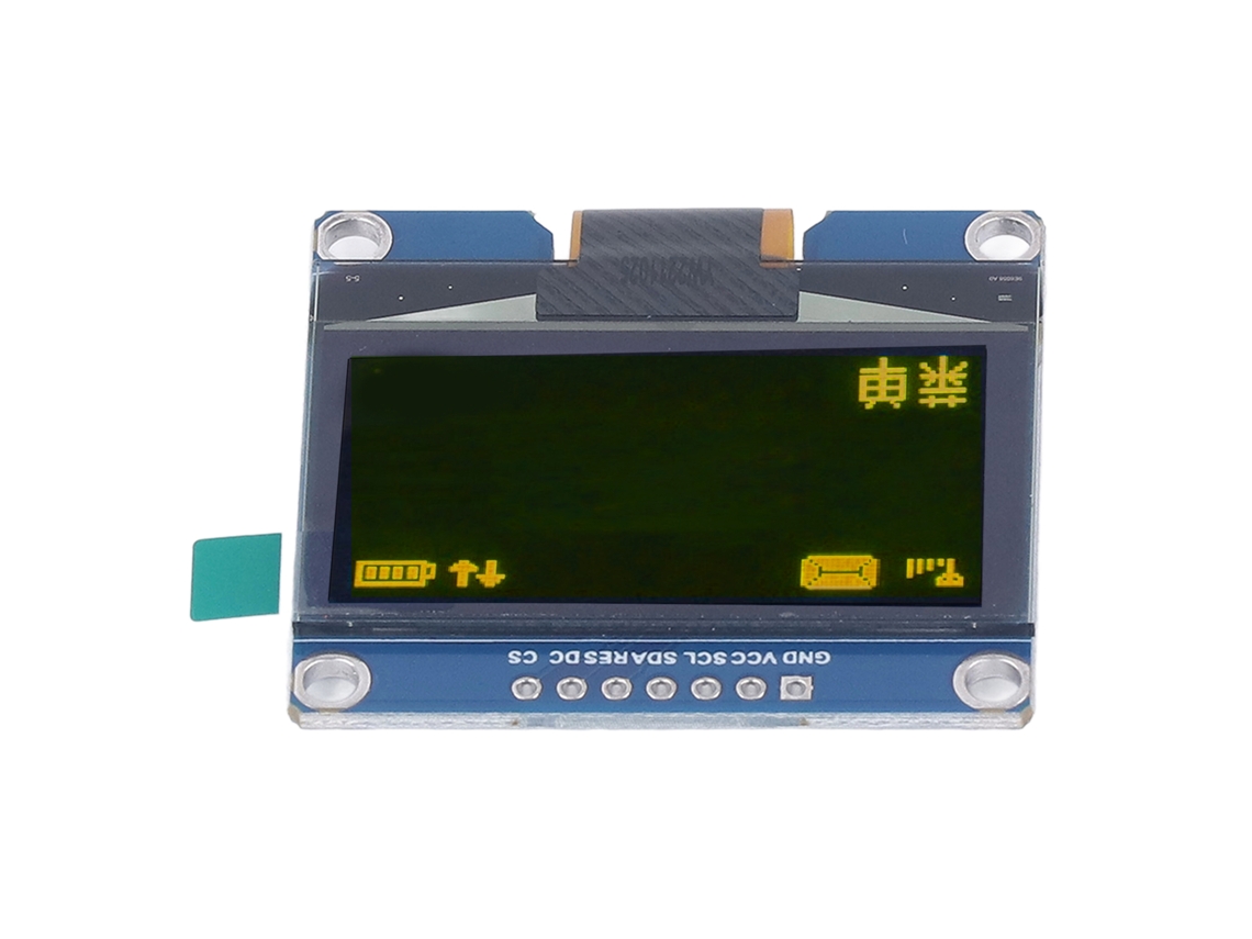 Laxiscreed Módulo De Tela Ips 1.54" Com Interface Spi Para 3.3v E 5v
