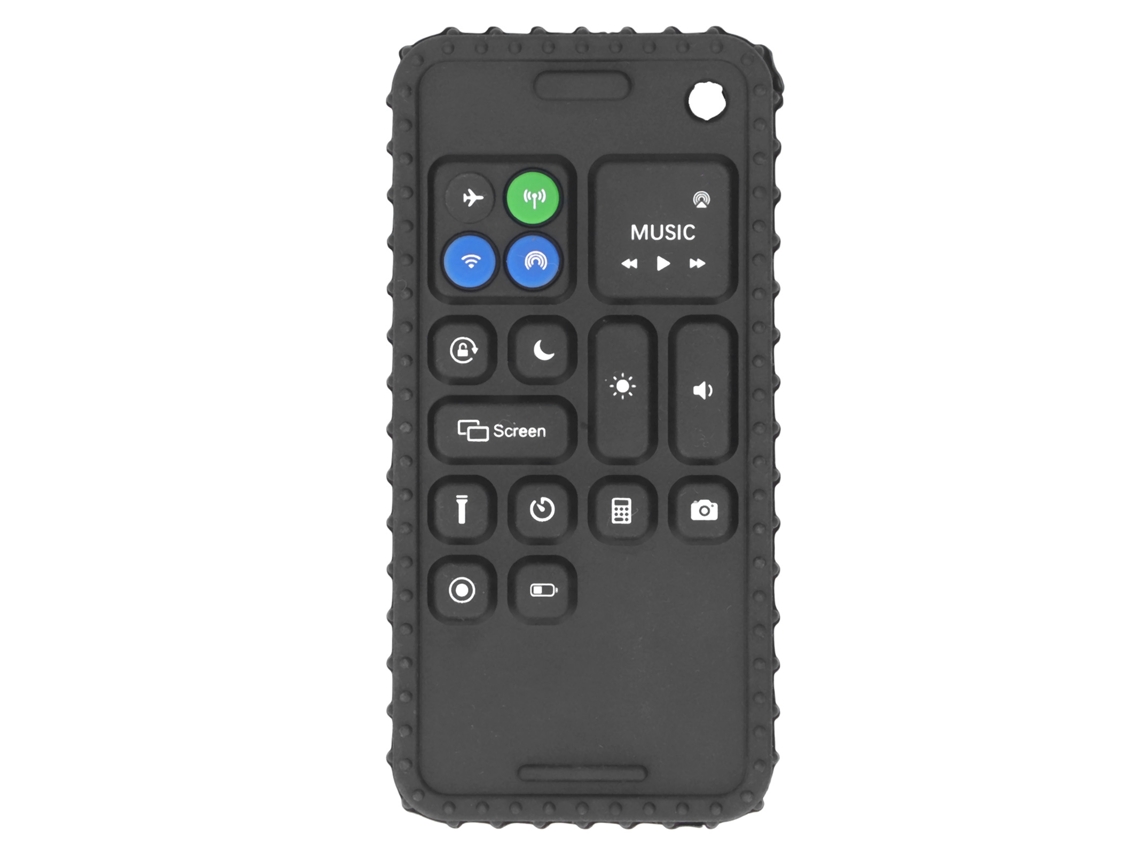 Brinquedo De Mordida Em Forma De Telefone Inteligente Para Bebês, Silicone Seguro Para Dentes De Bebê