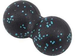 Bola De Massagem De Amendoim Bola De Lacrosse Dupla Para Terapia De Ponto De Gatilho Alívio Da Dor Nos Pés Yoga, Preto Azul Ehstmind